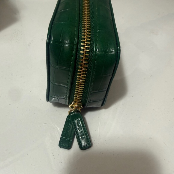 Trish McEvoy Makeup Planner, dark green Green Croc-Embossed. In New conditions - Picture 11 of 12